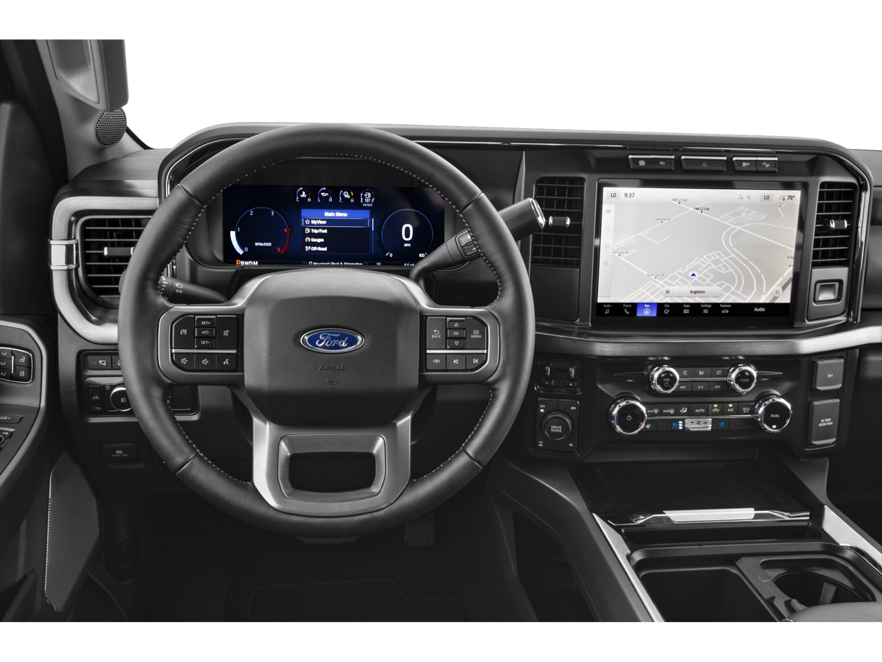 2026 Ford F-350 — interior view