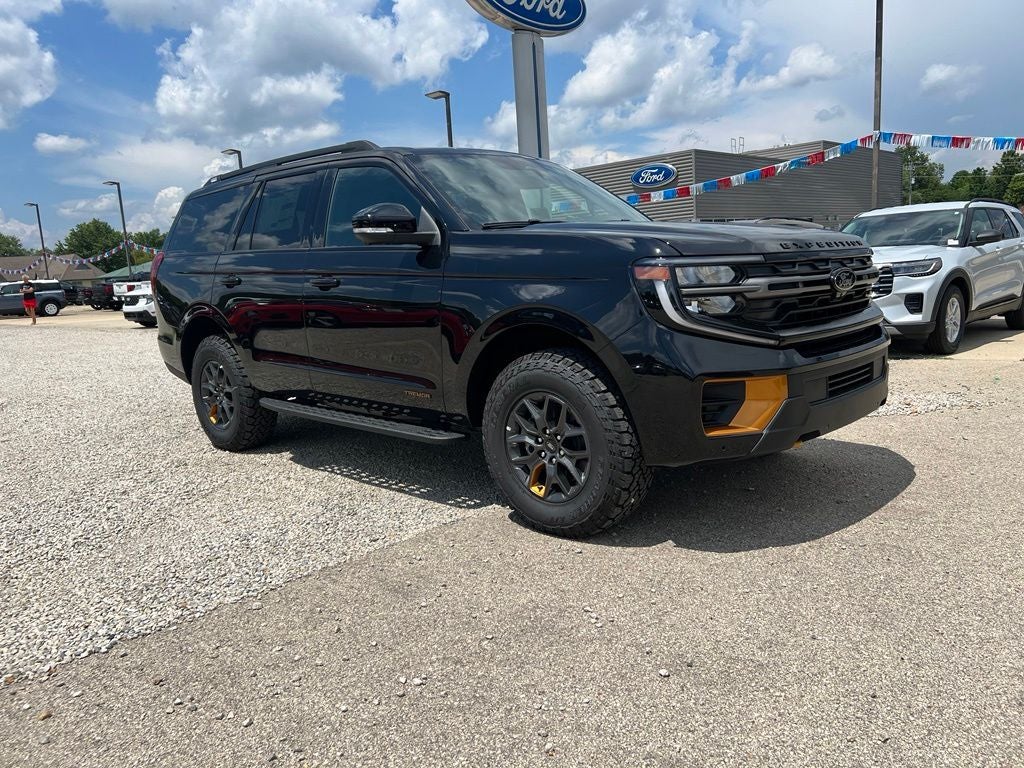2026 Ford Expedition Tremor in Agate Black Metallic — front three-quarter view
