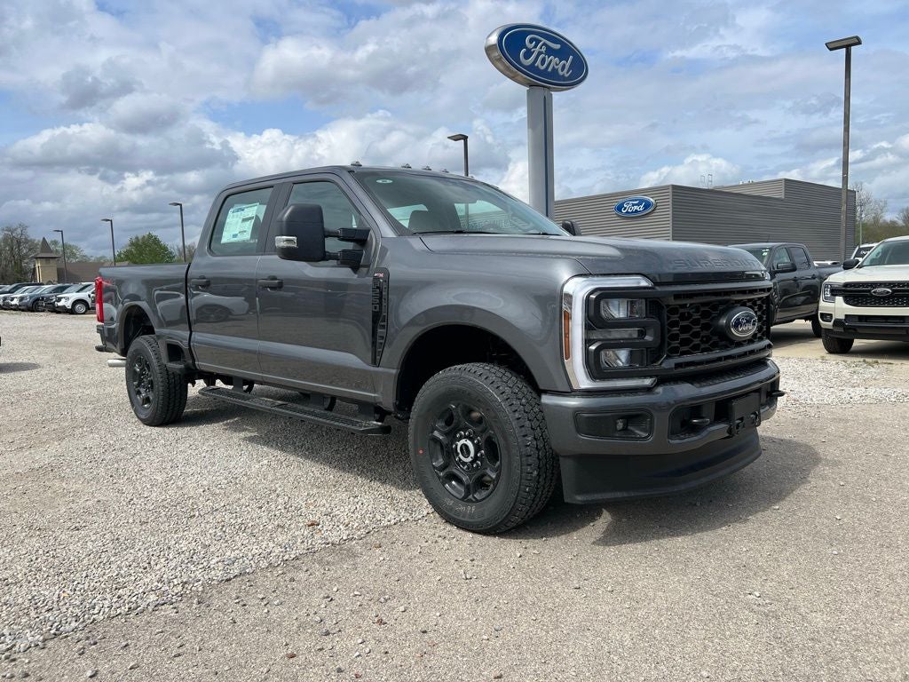 2026 Ford F-250 XL in Carbonized Gray Metallic — front three-quarter view