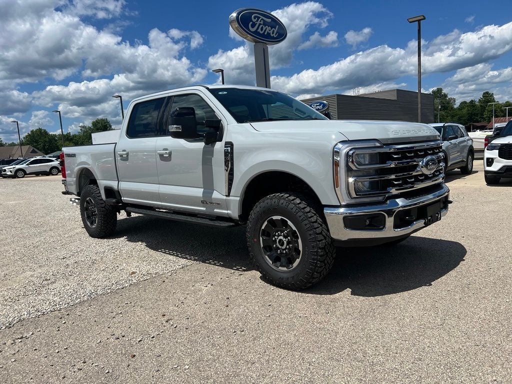 2026 Ford F-250 Lariat in Avalanche — front three-quarter view
