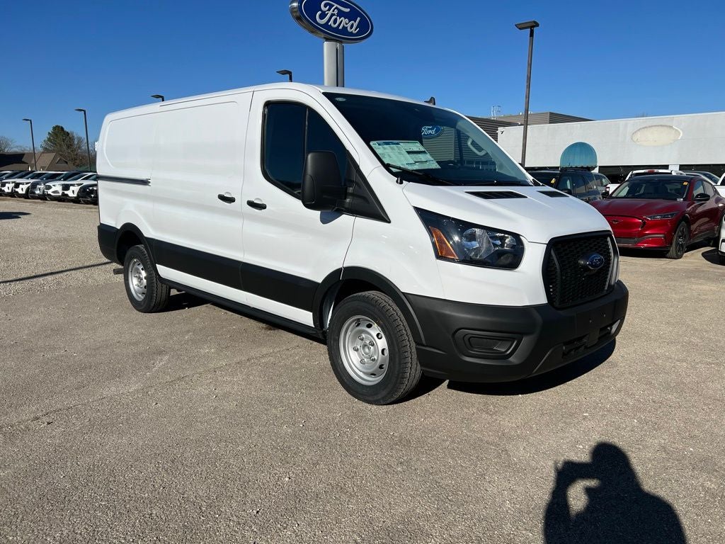 2024 Ford Transit-150 Base in Oxford White — front three-quarter view