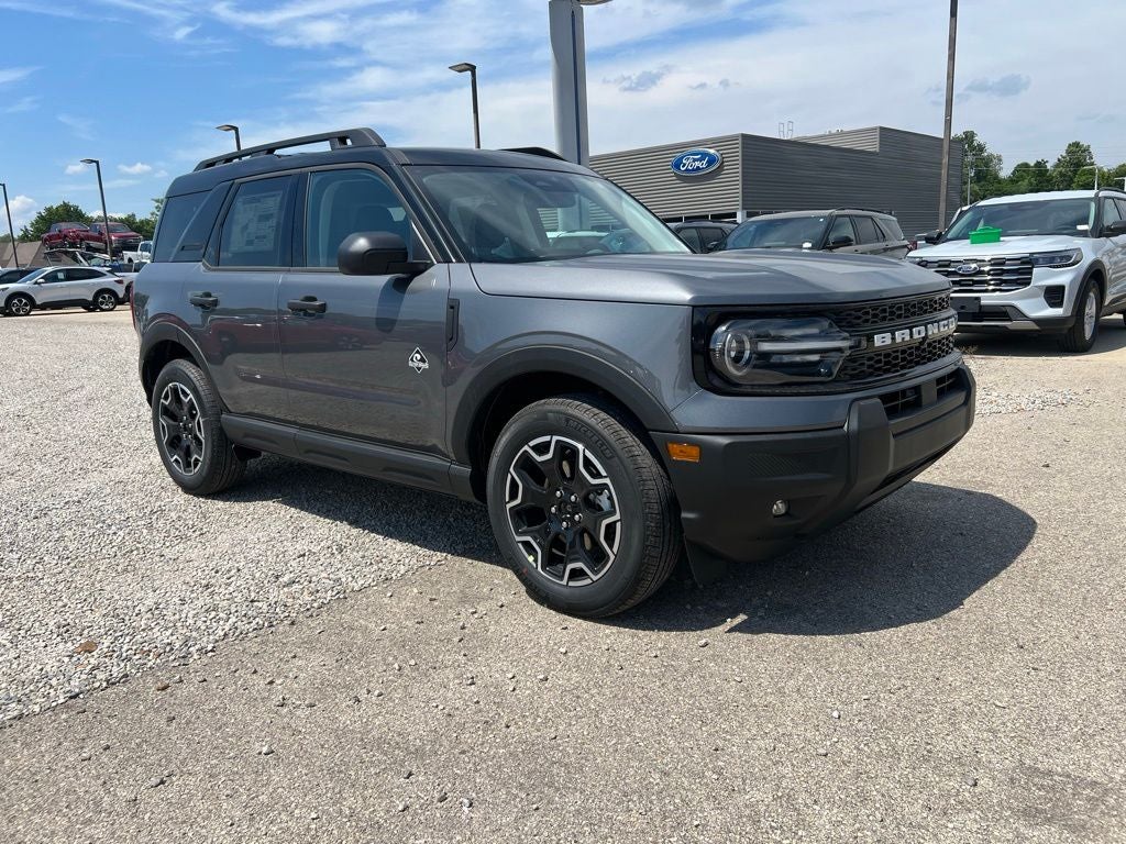 2026 Ford Bronco Sport Outer Banks in Carbonized Gray Metallic — front three-quarter view